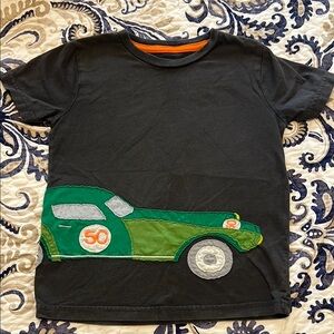 Mini Boden Car Appliqué Shirt size 5-6y